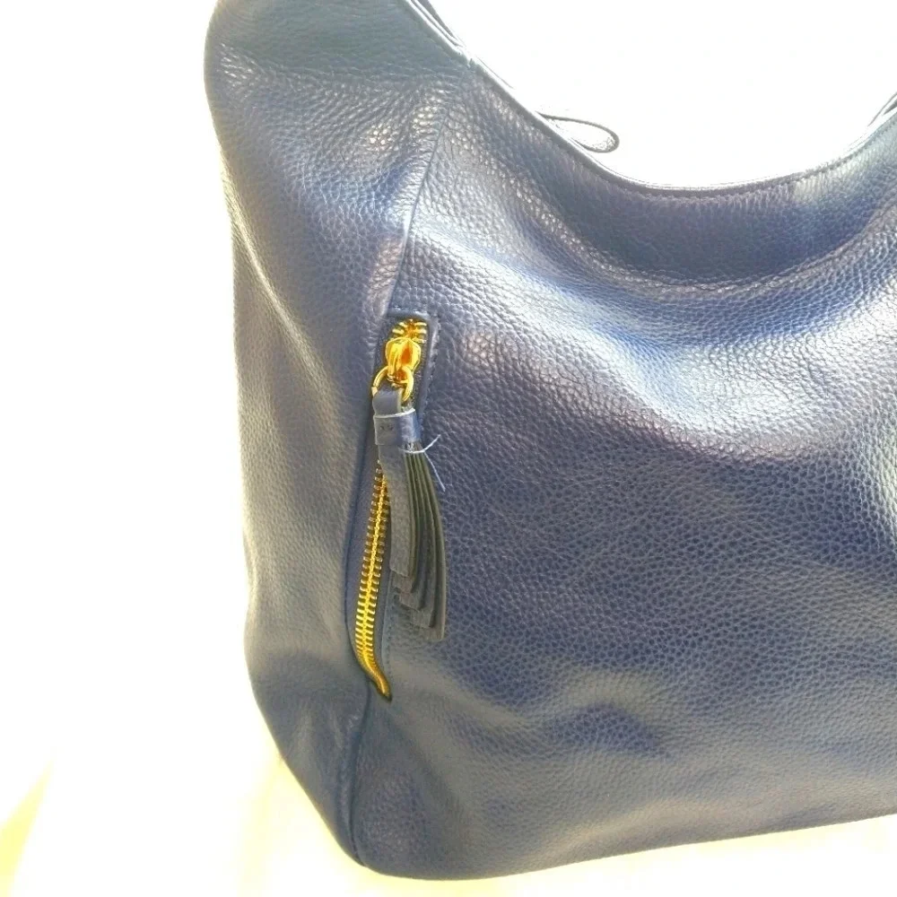 𝅺ORA Delphine True Blue Hobo Satchel NWOT 😍 - Picture 4 of 16